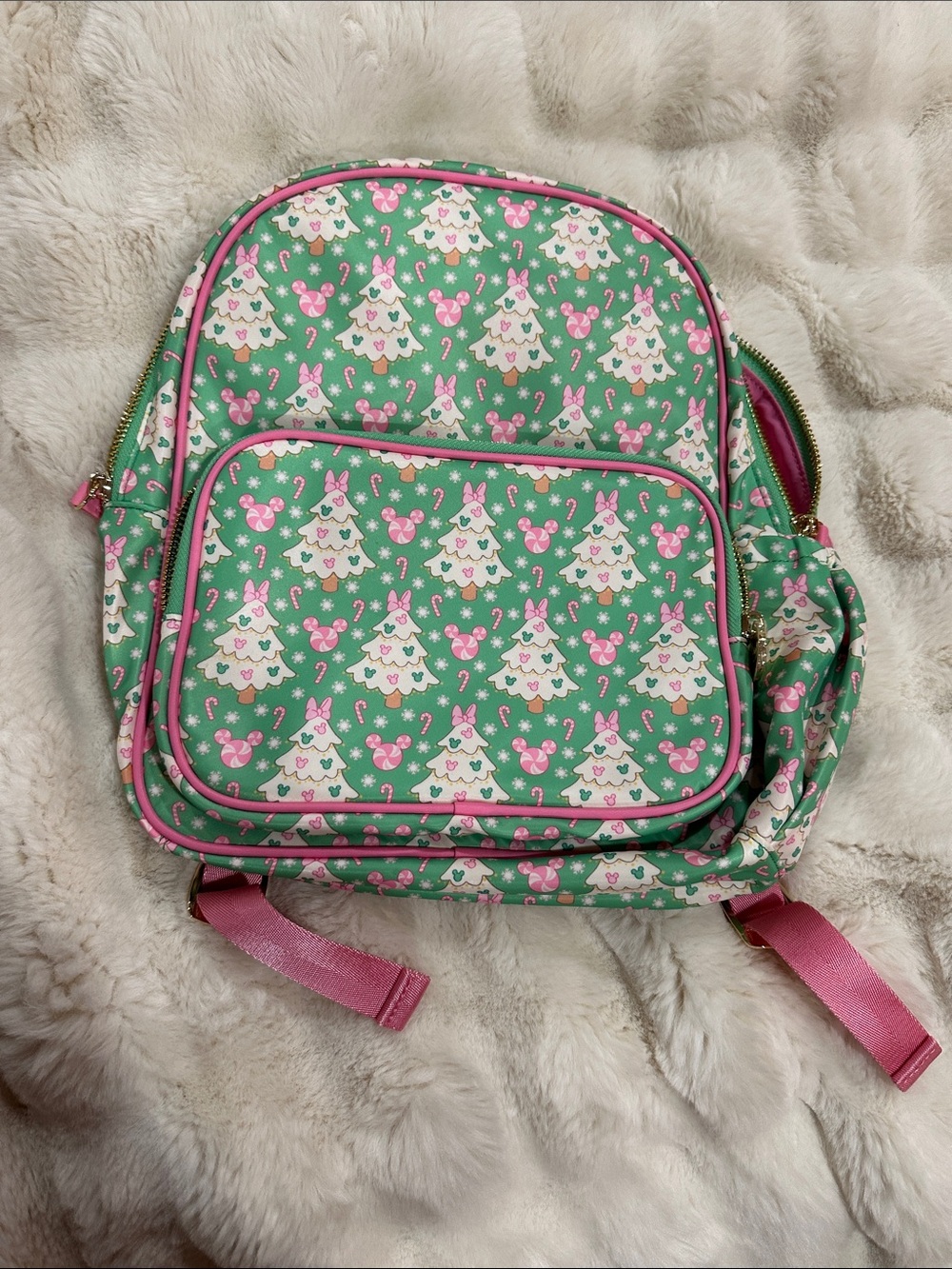Stoney Clover Lane Disney Christmas Mini Backpack NWOT